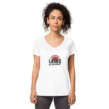 Load image into Gallery viewer, Women’s fitted v-neck t-shirt
